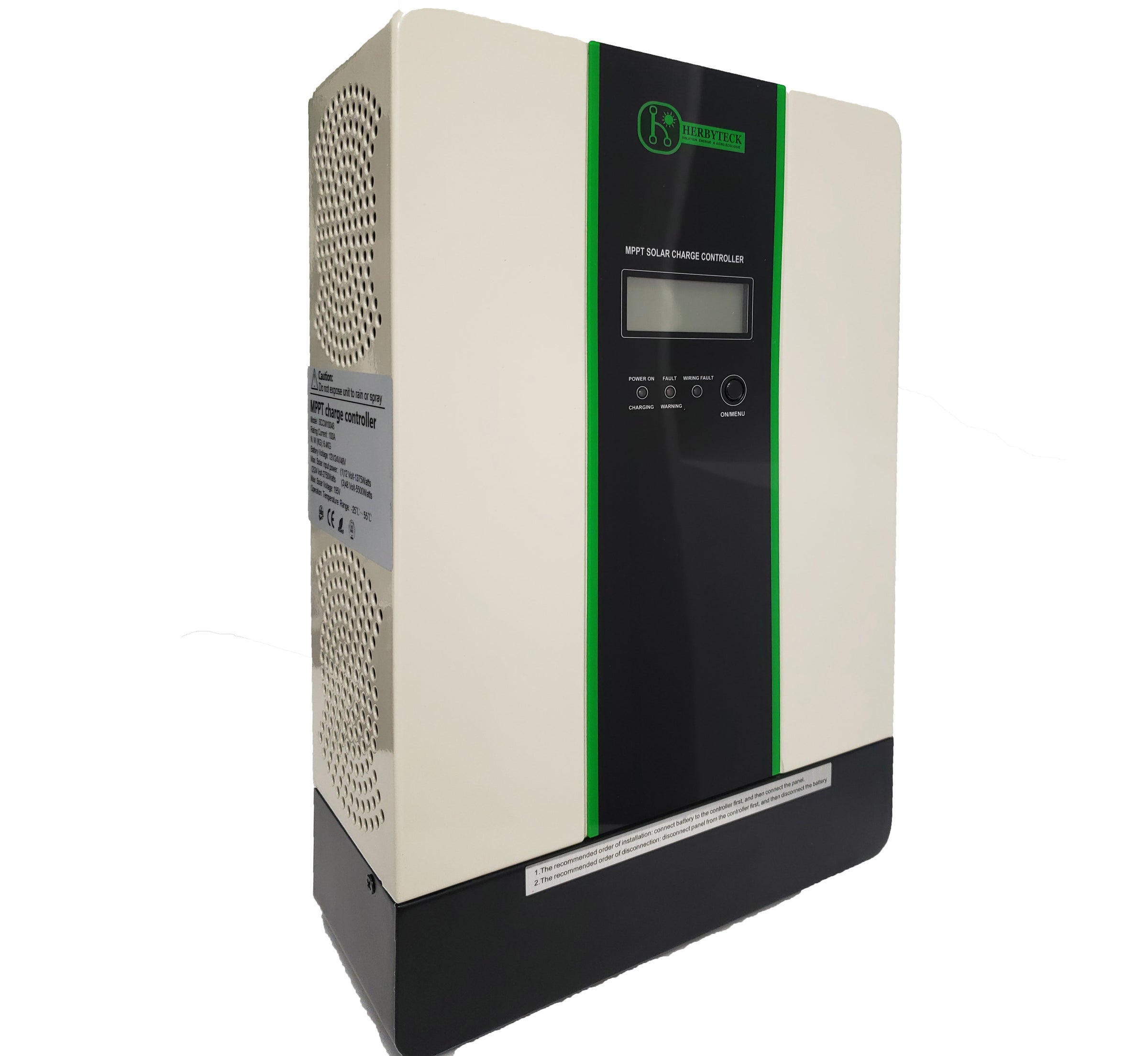 Charge Controller HERBYTECK 12v/24v/48v 120A MPPT | HERBYTECK SOLAR ...